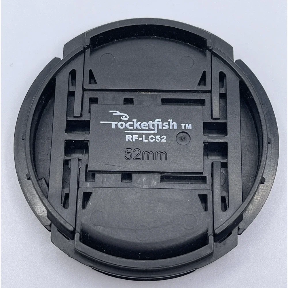 Rocketfish RF-LC52 52 mm Lens‎ Cap Digital DSLR Camera Scratch Dust Protection